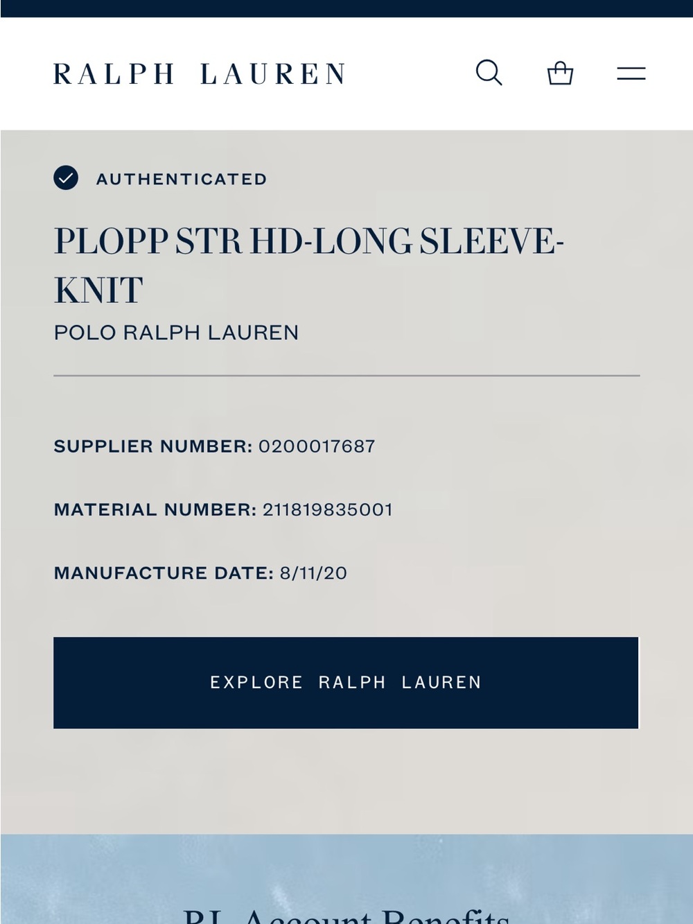 Polo Ralph Lauren 1967 Logo Around Double Knit Hoodie Women’s XL Gray Navy - Picture 8 of 8
